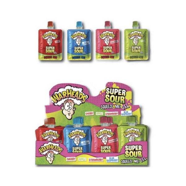 Warheads Super Sour Tongue Attack Gel Strawberry