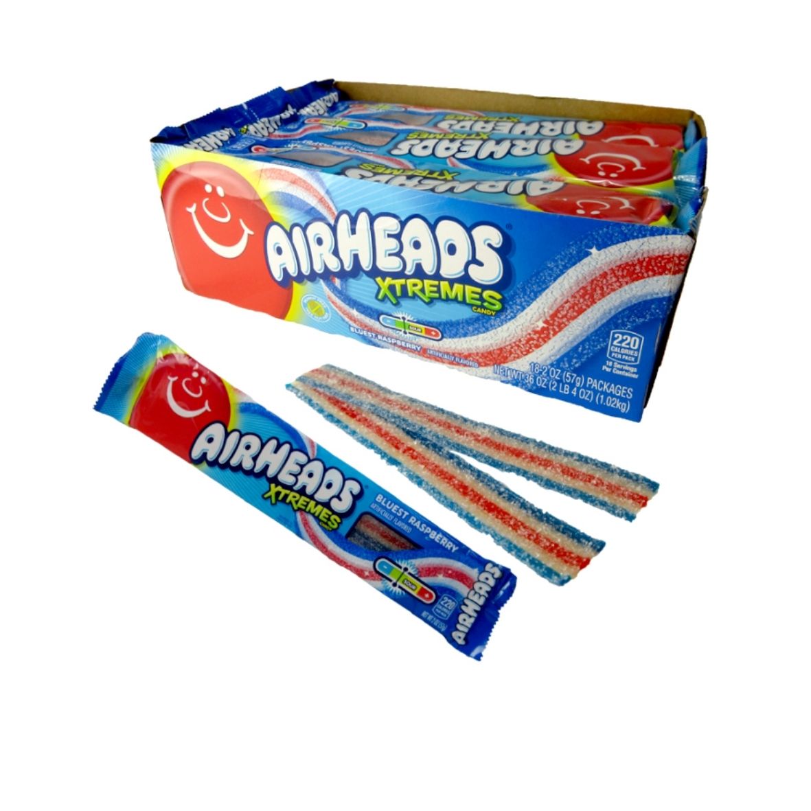 Airheads - XTremes Sour Blueberry Belts