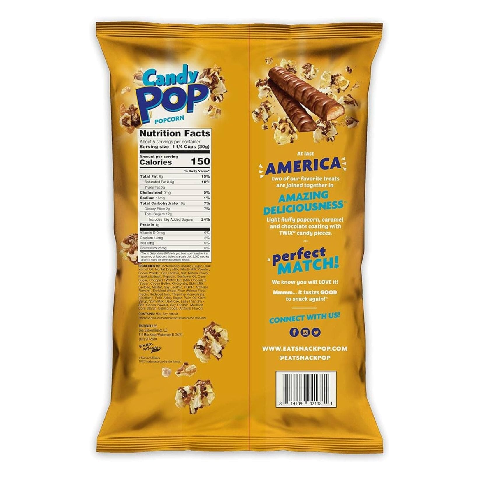 Candy Pop - Popcorn Butterfinger