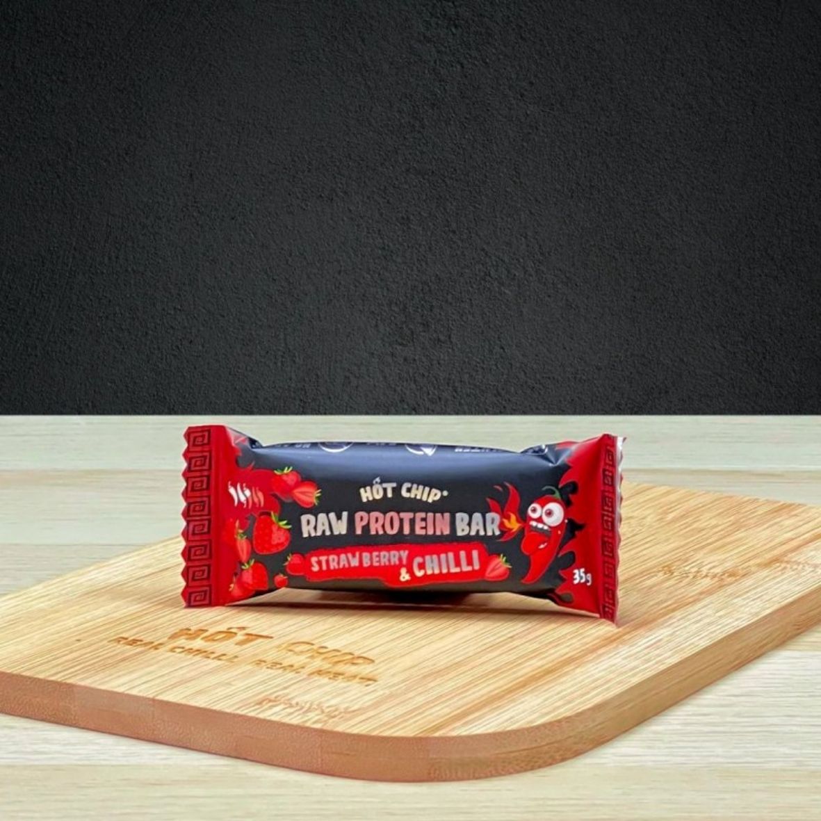 Hot Chip - Raw Protein Bar Strawberry