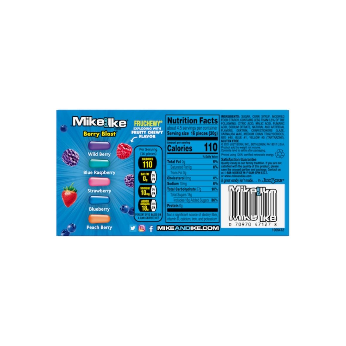 Mike & Ike - Berry Blast