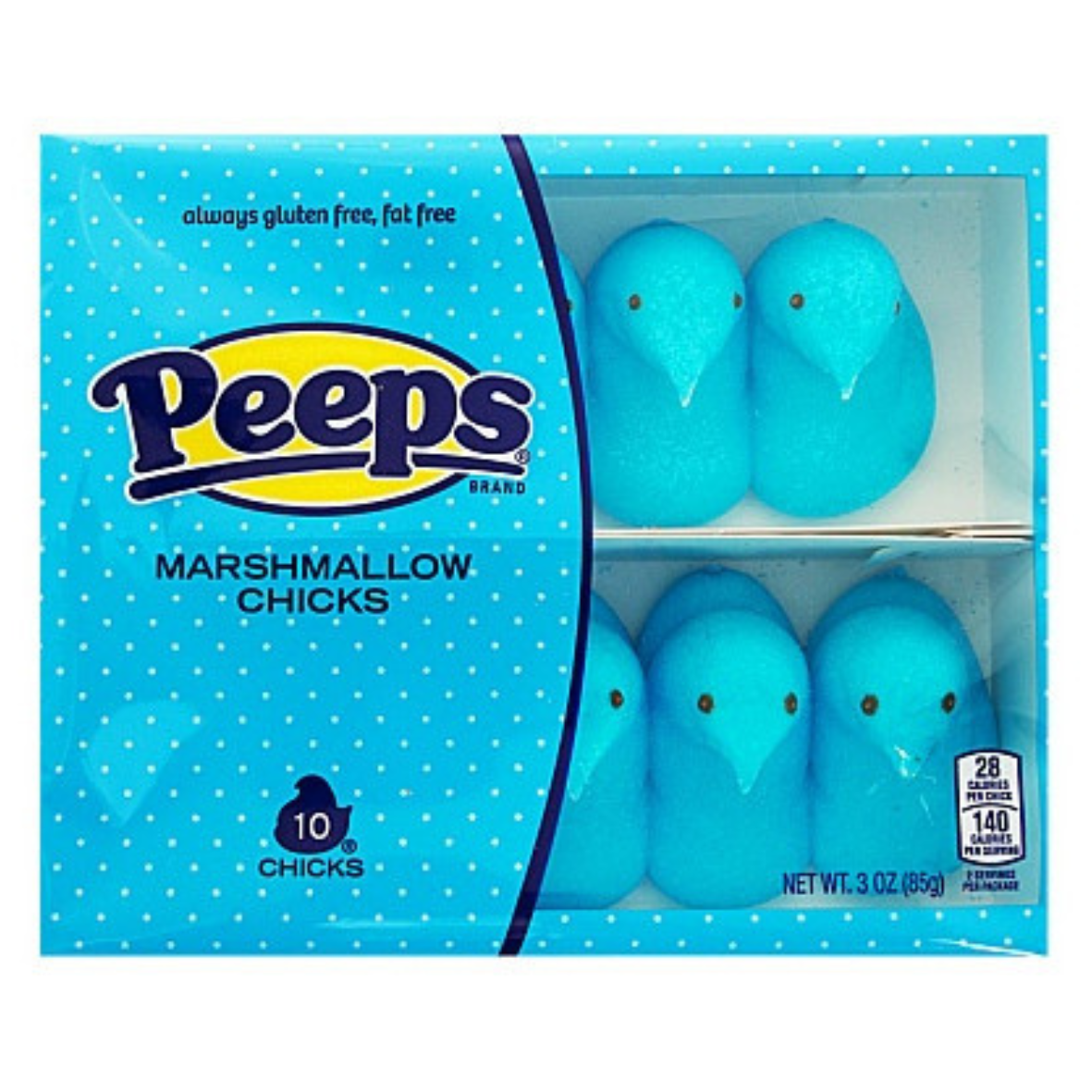 Peeps - Blue Marshmallow 10 Chicks