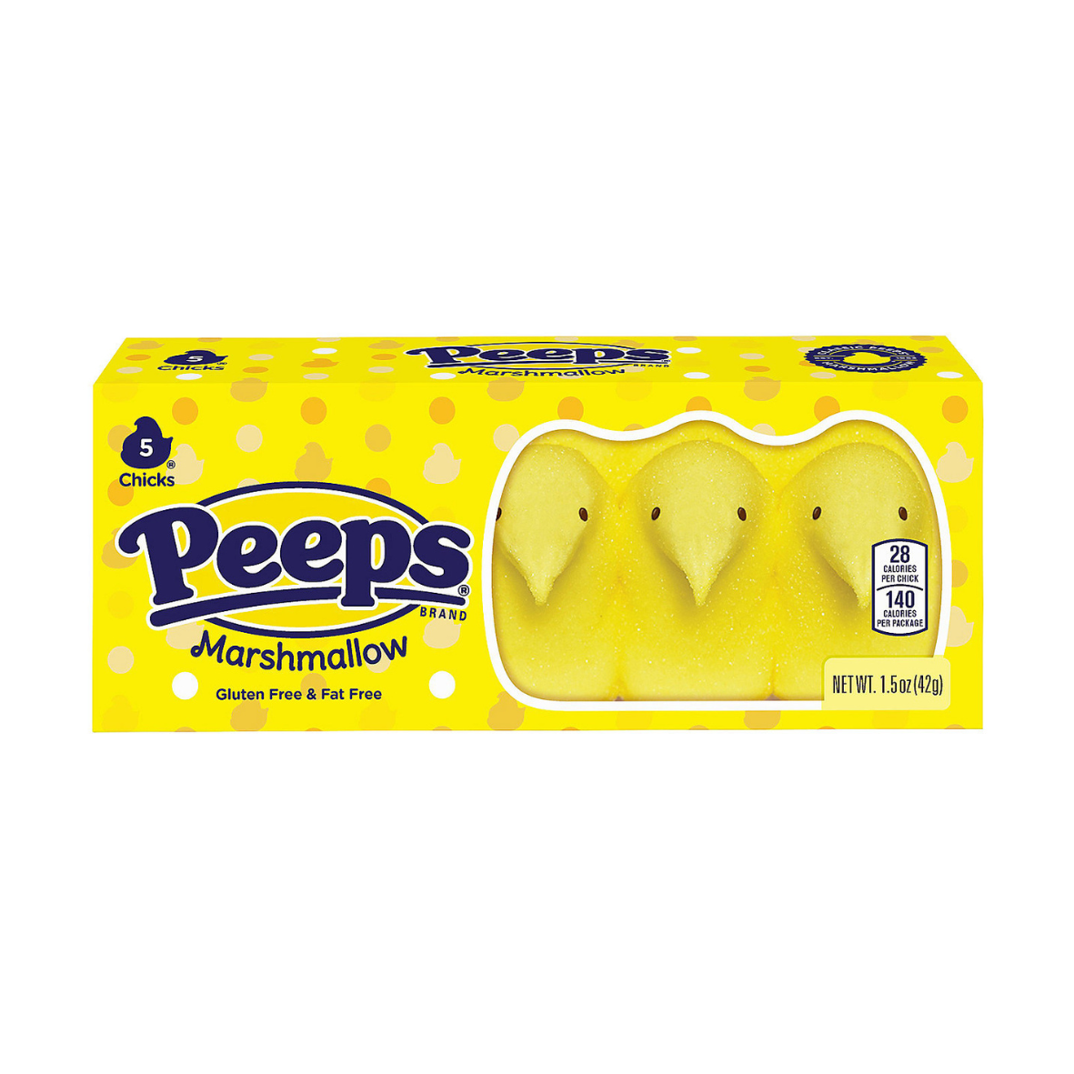 Peeps - Yellow Marshmallow 5 Chicks